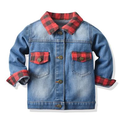 China Color Fade Proof Color Fade Proof Jeans Coat For Kids for sale