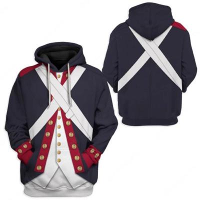 China New Styles Knight Hoodies High Quality Oversized 3D Hoodies Men's Jacket Size 3D Men's Cosplay Clothing More Story for sale