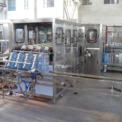 China food & Beverage Plant 5 Gallon Water Filling Machine / Barrel Water Bottling Plant for sale