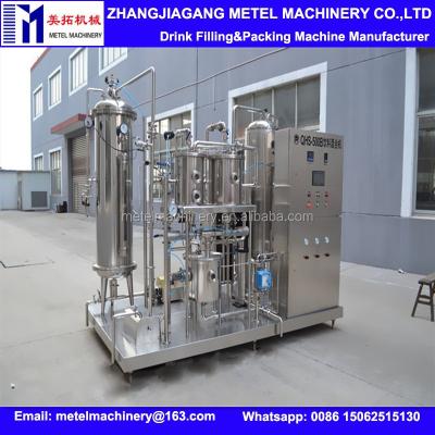 China food & Beverage Plant Carbonated Beverage Machine Auxiliary Beverage Mixer , Gas Beverage Mixing , Liquid Mixing for sale