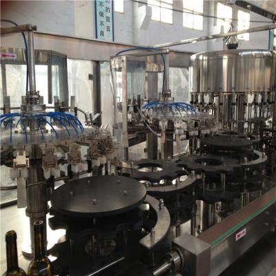 China food & Beverage Plant Negative Filling Line For Mineral Spirits /Alcohol Wine Bottling Packing Machine Equipment for sale