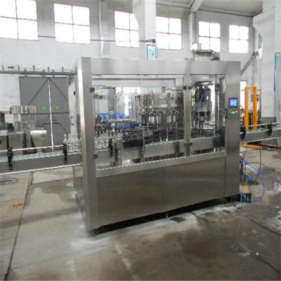 China food & Beverage Factory Glass Bottle Sparkling Water Production Lines / New Factory Sparkling Water Making Equipments for sale