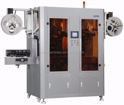 China Automatic Beverage Bottle Body Sleeve And Neck Shrink Labeling Machine for sale