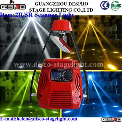 China Des DJ-Disco-DMX 512 Sharpy Strahln-beweglicher Hauptprojektor Strahln-Licht-200w 5R zu verkaufen