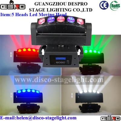 China RGBW 50W Moving Head Stage Light Special Stage Effects LED Beam Light for sale