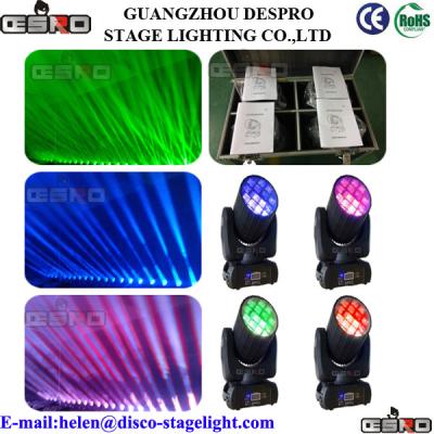 China RGBW LED Infinite 12pcs*10W Moving Head Beam Light , DJ Moving Head Lights for sale