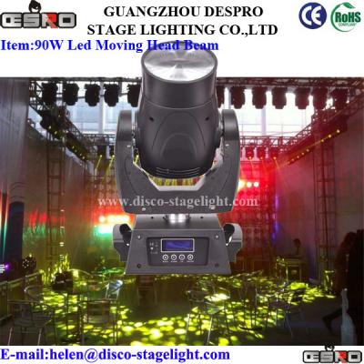 China 90W LED Moving Head Beam Light Professional LED Stage Lighting for sale