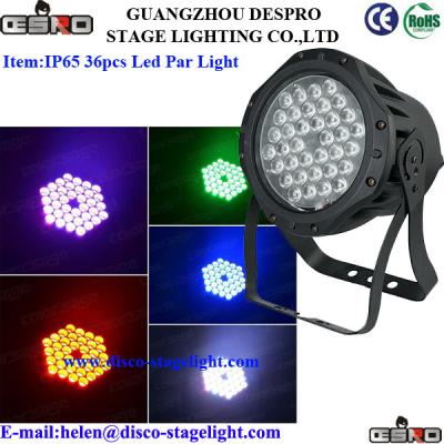 China 120W DJ Dance Hall LED Par Cans 8 Channel DMX Stage Lighting Long Life for sale