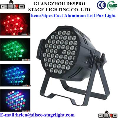 China Aluminum Mixing Color LED Par Can Lights Disco Creative Stage Lighting for sale