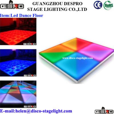 China El LED activado sonido Dance Floor enciende la iluminación de la etapa del concierto de 16 vatios en venta