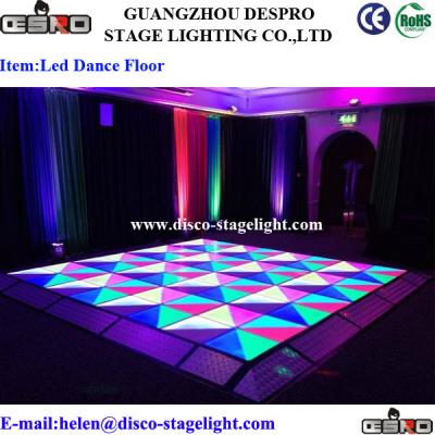 China Disco casero Dance Floor con la mezcla profesional del color de iluminación de la etapa de las luces LED en venta