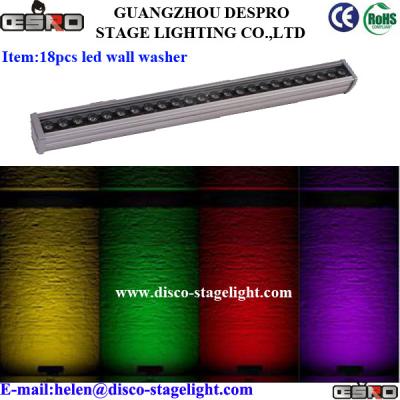 China Wand-Waschmaschine 24*1W RGB LED beleuchtet Nachtklub-Wand-waschendes Licht zu verkaufen