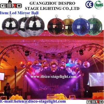 China Decoration RGB Spinning LED Ball For DJ KTV Stage Lighting Effects for sale