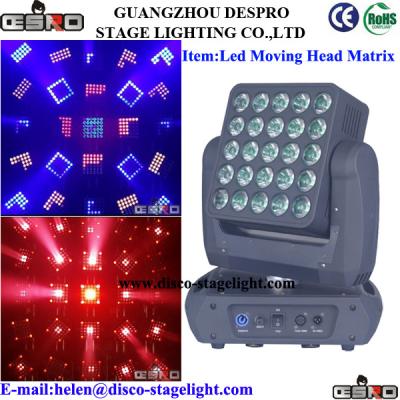 China Portable RGBW LED Matrix Beam Home Party LED Full Color Rotating Lamp for sale