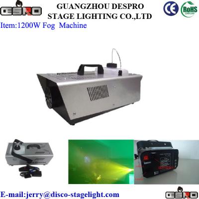 China 1200W Wedding Stage Fog Machine 5600cuft/min For Stage Decoration for sale