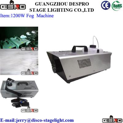 China Concert Disco 1200W Stage Fog Machine Nightclub Stage Equipment for sale