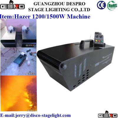 China DJ Nightclub 1200W Haze Machine 15000 cu.ft/min For Entertainment for sale