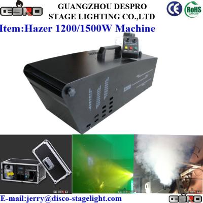 China 1200W DMX512 Stage Haze Machine Disco Entertainment Equipment for sale