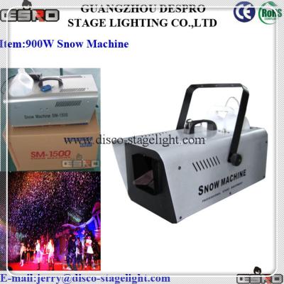 China Christmas Decoration Stage Snow Machine Remote Control for sale