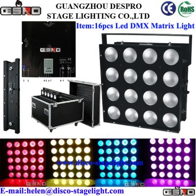 China Rgb-Matrix LED verdunkelnd, die Hochzeit DMX512 beleuchtet, inszenieren Sie Rundumleuchte 220V 50Hz zu verkaufen