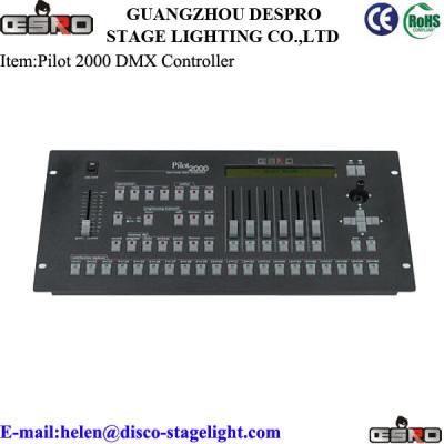 China Universal DMX Lighting Controller Stage Light Computer Console With SMPTE Socket for sale