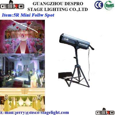 China DMX Concert Disco DJ Stage Follow Spot Light Cool White 260W 90CRI for sale