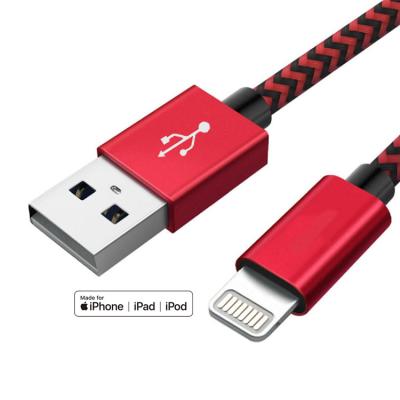 China 100% Original Chip C89 Foxconn MFi Certified USB A To Lightning Charging USB Cable For iPhone ISO System for sale