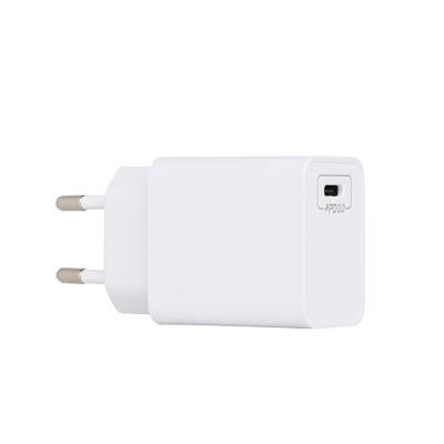 China Fast Charging Type-C PD 20W USB C Type C Fast Single Wall Phone Charger for sale