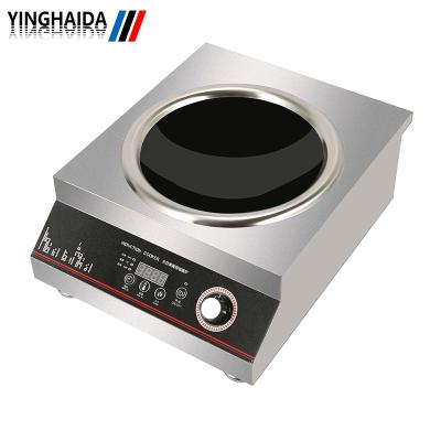 China Factory Made 5Kw Electric Hot Cooker Condenser Induction Pot Concave Cooker for sale