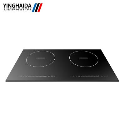 China Outdoor Custom Black Ice Induction Cooker Microwave Induction Stove Glass Top Ceramic Glass for sale