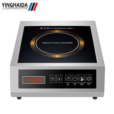 China Hotel Custom Restaurant Induction Cooker Single Electric Touch Control Commercial Induction Cooker 3500W 220V Cooktop for sale