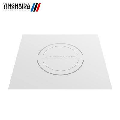 China Outdoor White Ceramic Glass Panel Vitro Heat Resistant Glass Ceramic Glass For Induction Cooker for sale