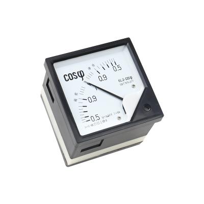 China AC Indicator Power Factor Meter 6L2-COS Panel Meter Analog 6L2 COS phase meter cos AC220V AC380V 5A for sale