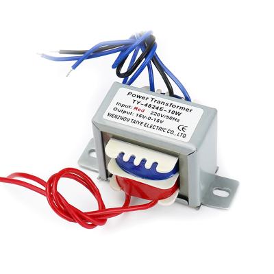 China Power 10W/VA AC220V to 6V 9V 15V 24V E-I AC380V to AC24V Voltage Transformer Autotransfor Electronic Power Transformer for sale