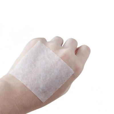 China Makeup Remove Rectangular 5*6cm No Bleach Natural White Facial Cleansing Pad for sale