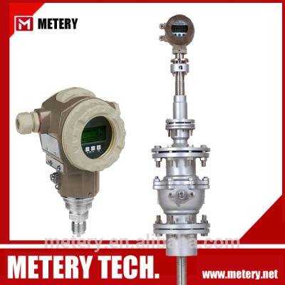 China Insertion gas flow meter turbine flowmeter for sale