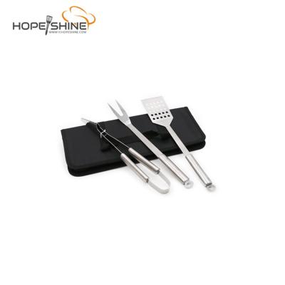 China Easily Cleaned BBQ Stainless Steel BBQ Tools, Customized BBQ BBQ Grill Tool Kit for sale