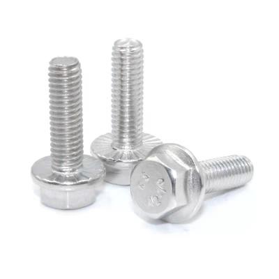 China Industrial Equipment Flange Bolt All Kinds Of Flange Bolt Flange Bolt Factory High Quality for sale