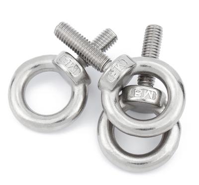 China Stainless Steel Sus 304 Stainless Steel, Carbon Steel, High Strength, Galvanized Lifting Eye Bolts Din 580 for sale