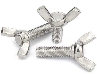 China Stainless Steel Din 316 304 Stainless Steel , Carbon Steel Butterfly Bolts for sale