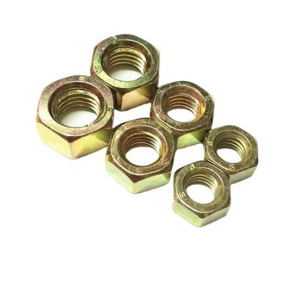 China Heavy Industry Carbon Steel Hex Nut 4.8/8.8/10.9/12 Hot Galvanized DIN934 Grade 9 Hexagon External Bolt Nut for sale