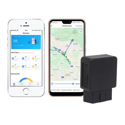 China Vehicle Malfunction Diagnostics OBD Car GPS Tracker 16 PIN Mini GPS Car Tracker Real Time Positioning Locator for sale