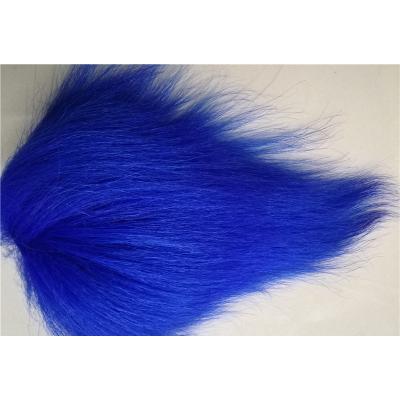 China Wholesale Fur Goat Hair Fly Tying White Goat Tail Fly Tying for sale