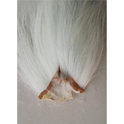 China Fur Length 15cm Multiple Colors Fly Tying Fur Animal Fly Tying Goat Tail Can Replace To Fly Tying Bucktail for sale