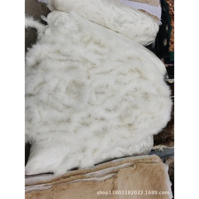 China Good quality real auto upholstery rabbit fur/natural rabbit skin price/rabbit skin with factory price for sale