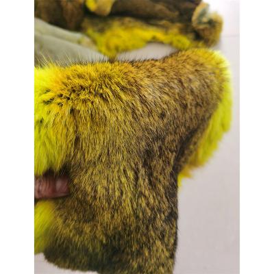 China Wholesale Real Rabbit Fur Auto Upholstery Fur Plate Covering for sale