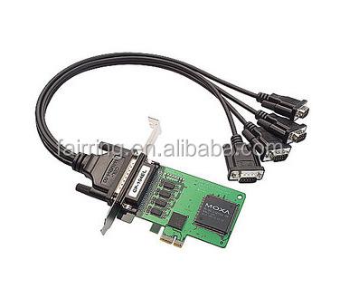 China CP-104EL-A MOXA 4 Multi Serial Port PCI Express RS-232 Serial Card 29*7mm for sale