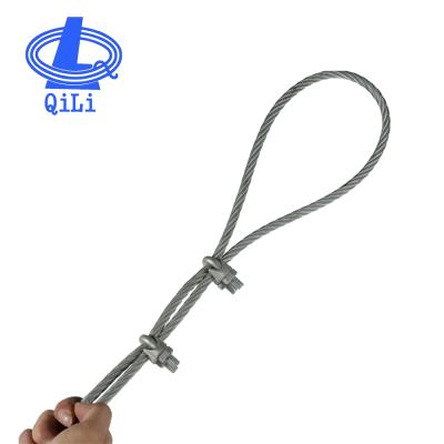 China MANUFACTURING handle steel wire rope/sling wire rope lifting sling/steel wire rope for sale