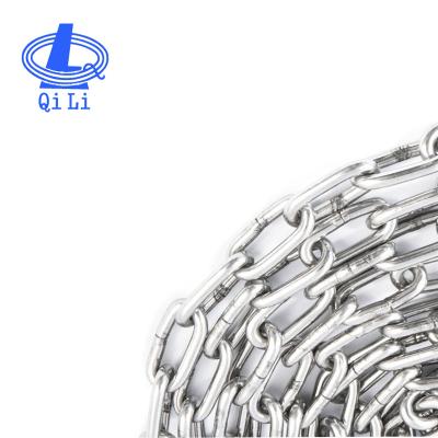 China Machinery Parts Hardware Galvanized Welded Long Steel Link Chain for sale