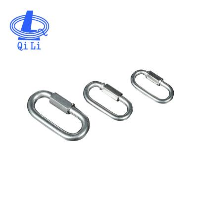 China Chain Connecting Accessories Electro Galvanized Quick Link for sale